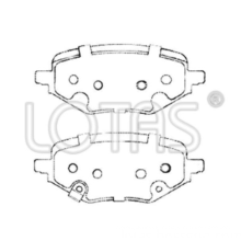 SP2588 auto disc brake pad for volvo